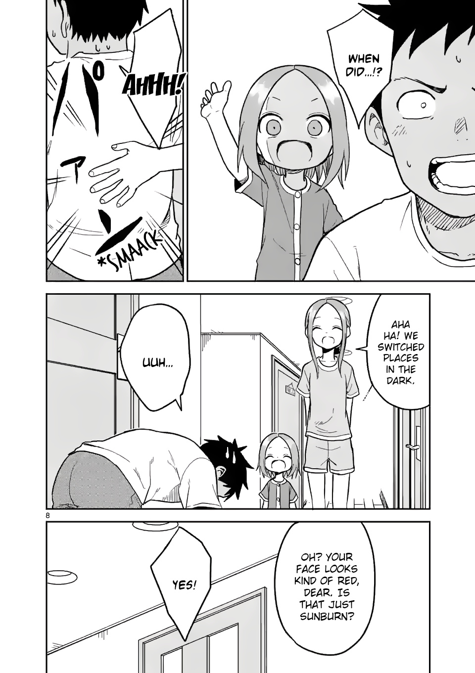 Karakai Jouzu no (Moto) Takagi-san chapter 151 - page 8
