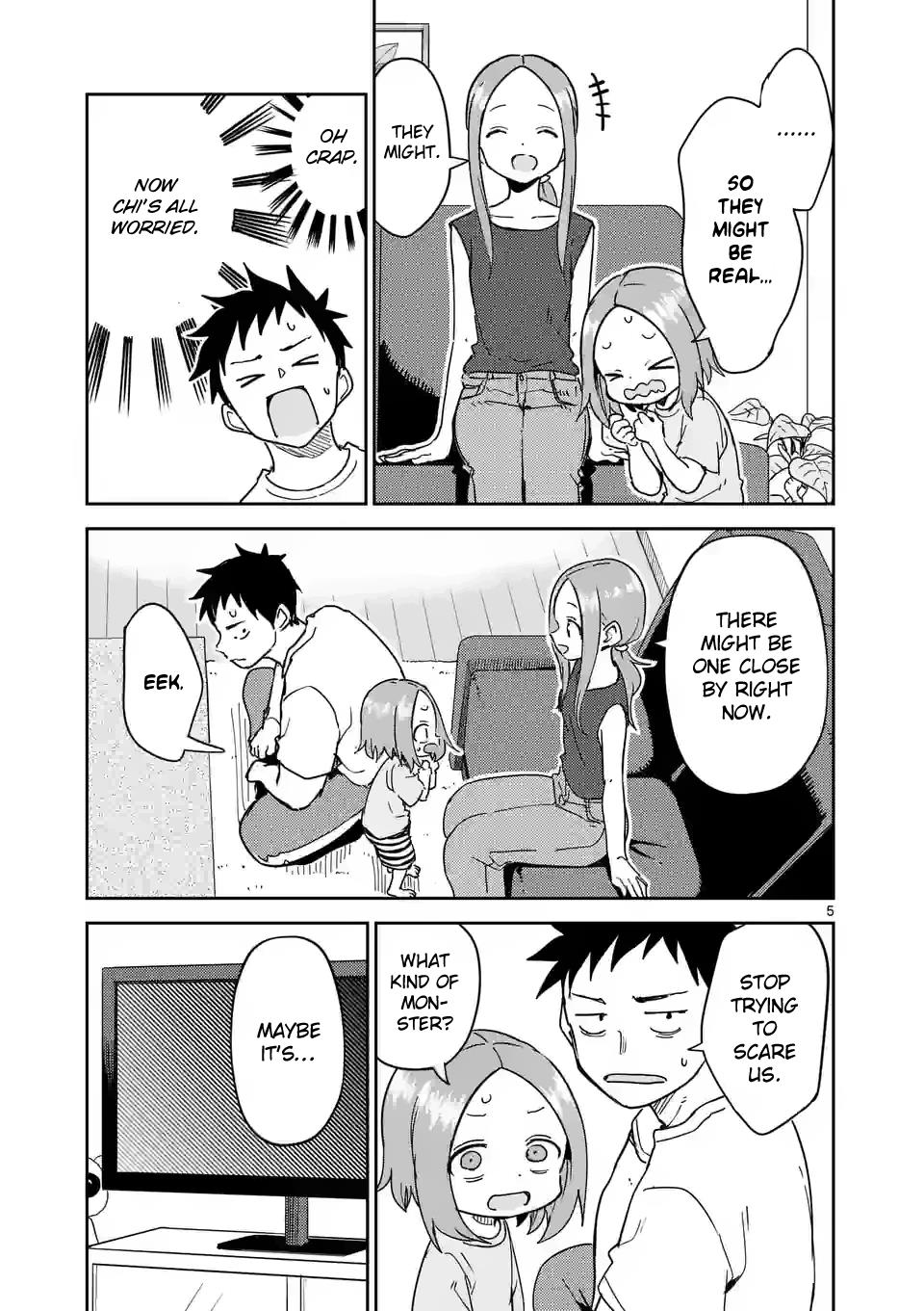 Karakai Jouzu no (Moto) Takagi-san chapter 287 - page 5