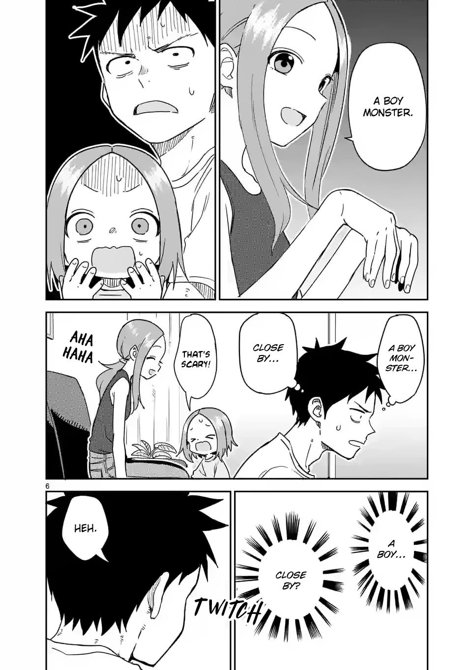 Karakai Jouzu no (Moto) Takagi-san chapter 287 - page 6