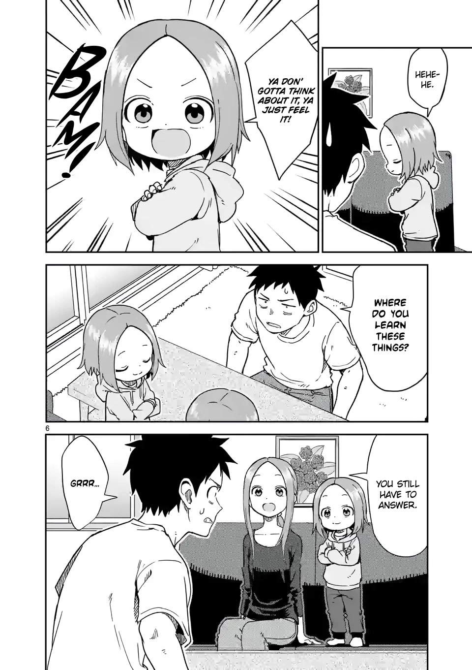 Karakai Jouzu no (Moto) Takagi-san chapter 252 - page 6