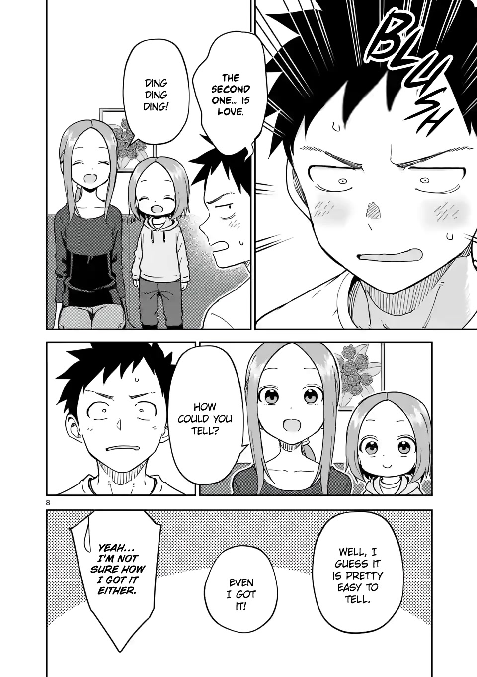 Karakai Jouzu no (Moto) Takagi-san chapter 252 - page 8