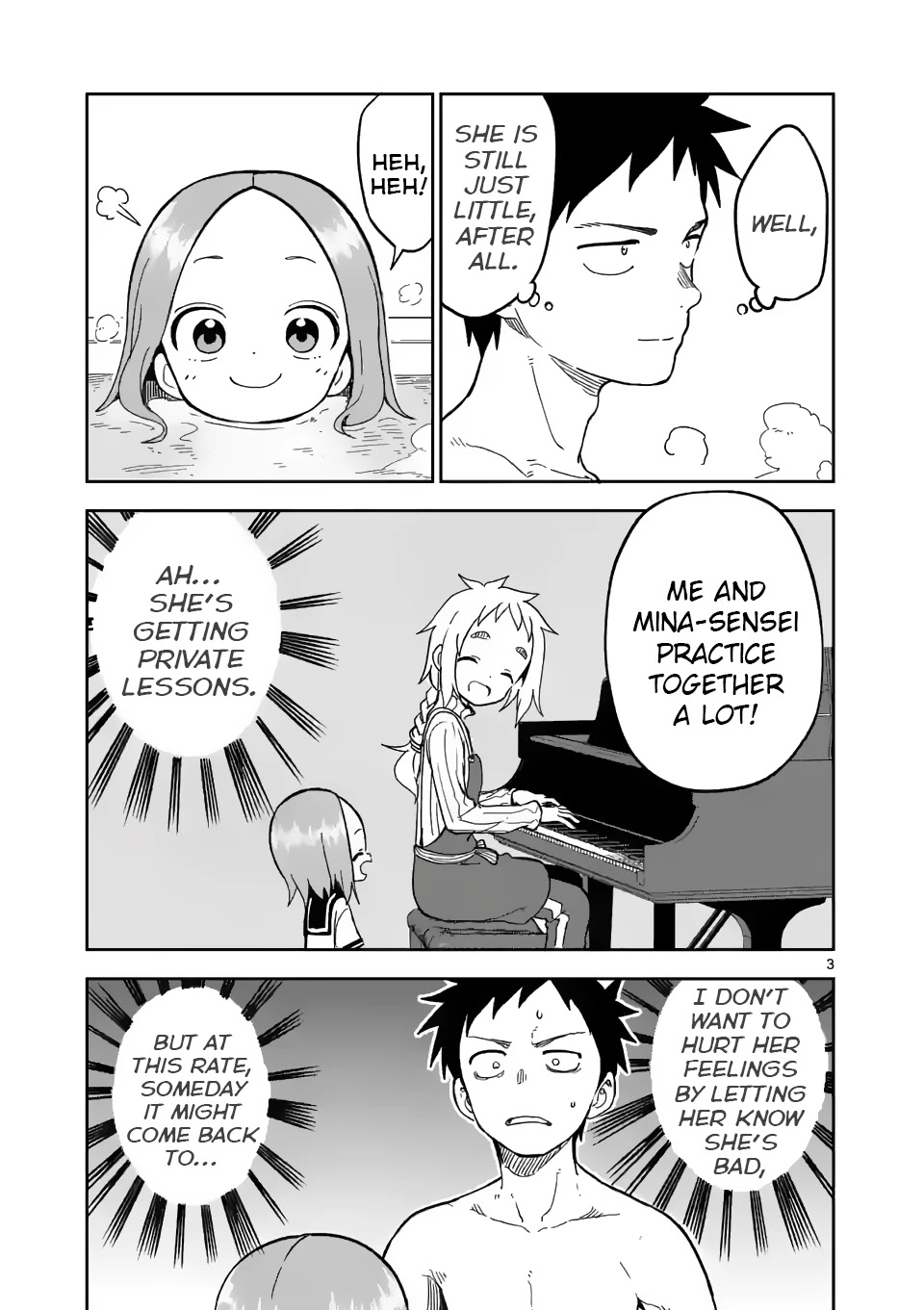 Karakai Jouzu no (Moto) Takagi-san chapter 202 - page 3
