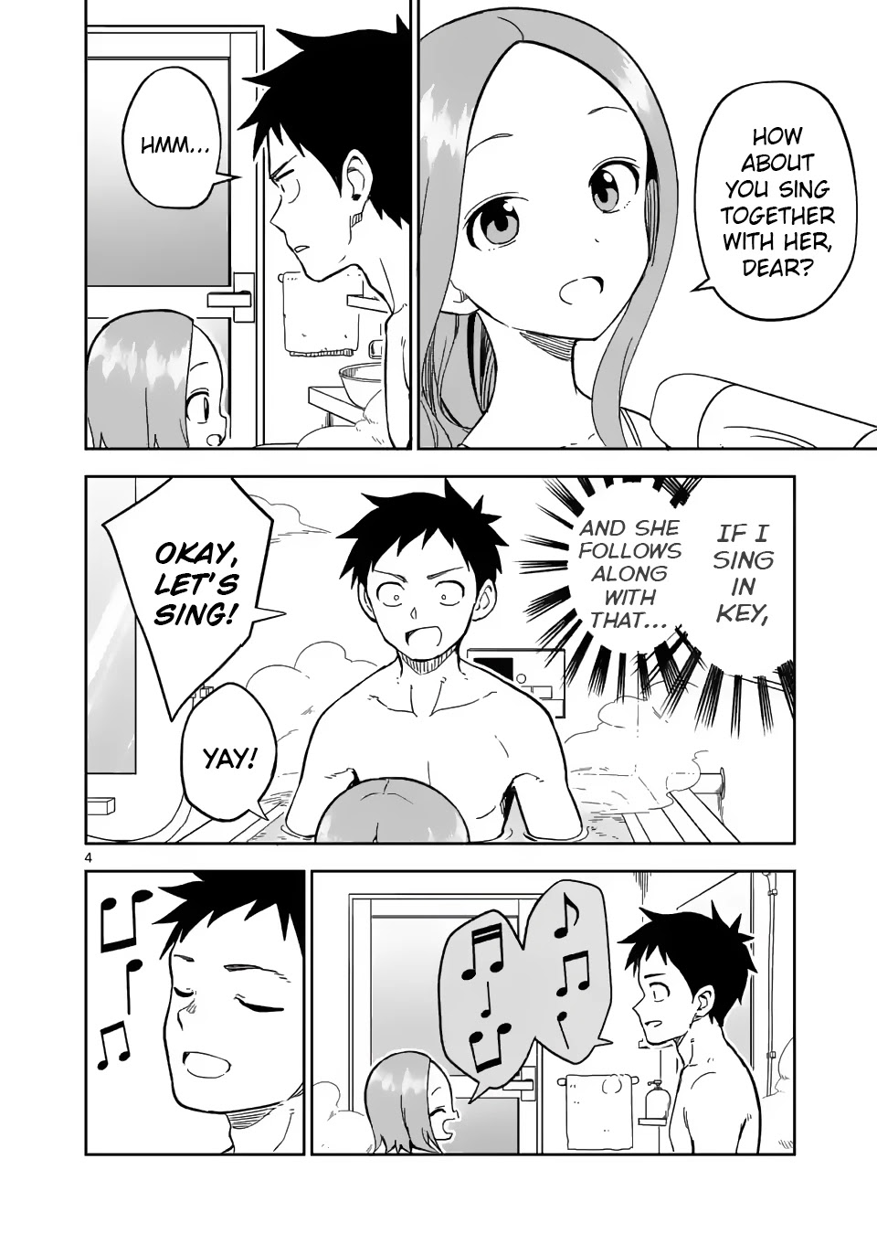 Karakai Jouzu no (Moto) Takagi-san chapter 202 - page 4