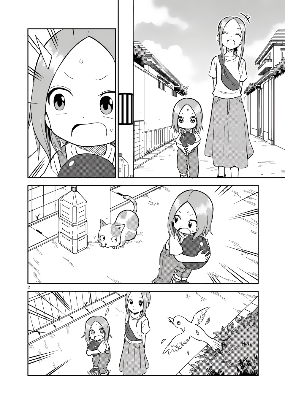 Karakai Jouzu no (Moto) Takagi-san chapter 152 - page 2