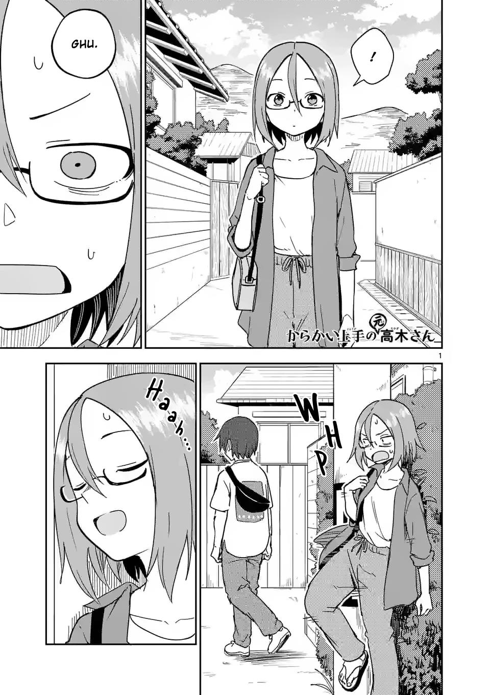 Karakai Jouzu no (Moto) Takagi-san chapter 288 - page 1
