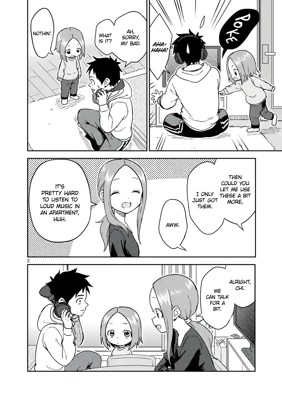 Karakai Jouzu no (Moto) Takagi-san chapter 253 - page 2