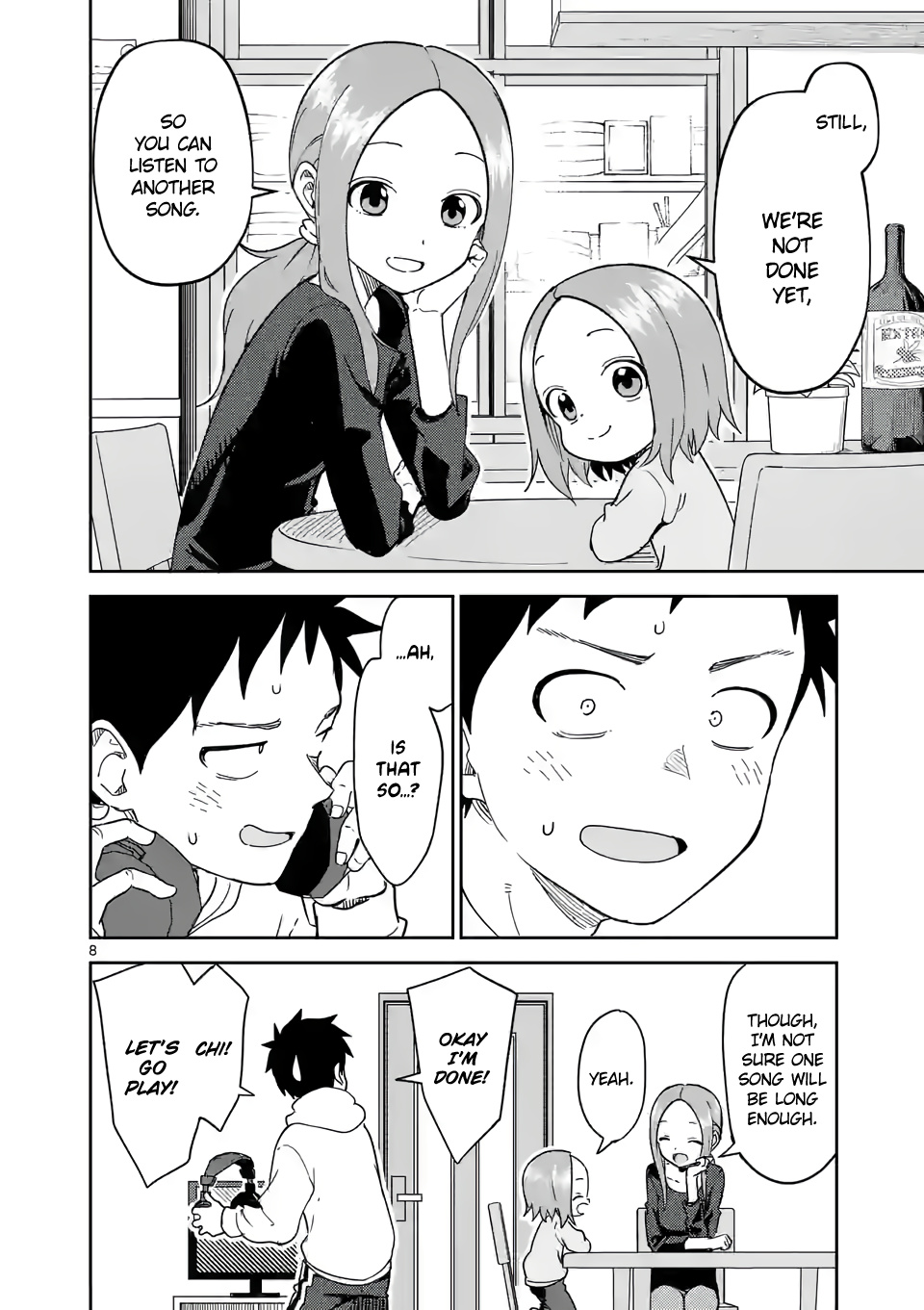Karakai Jouzu no (Moto) Takagi-san chapter 253 - page 8