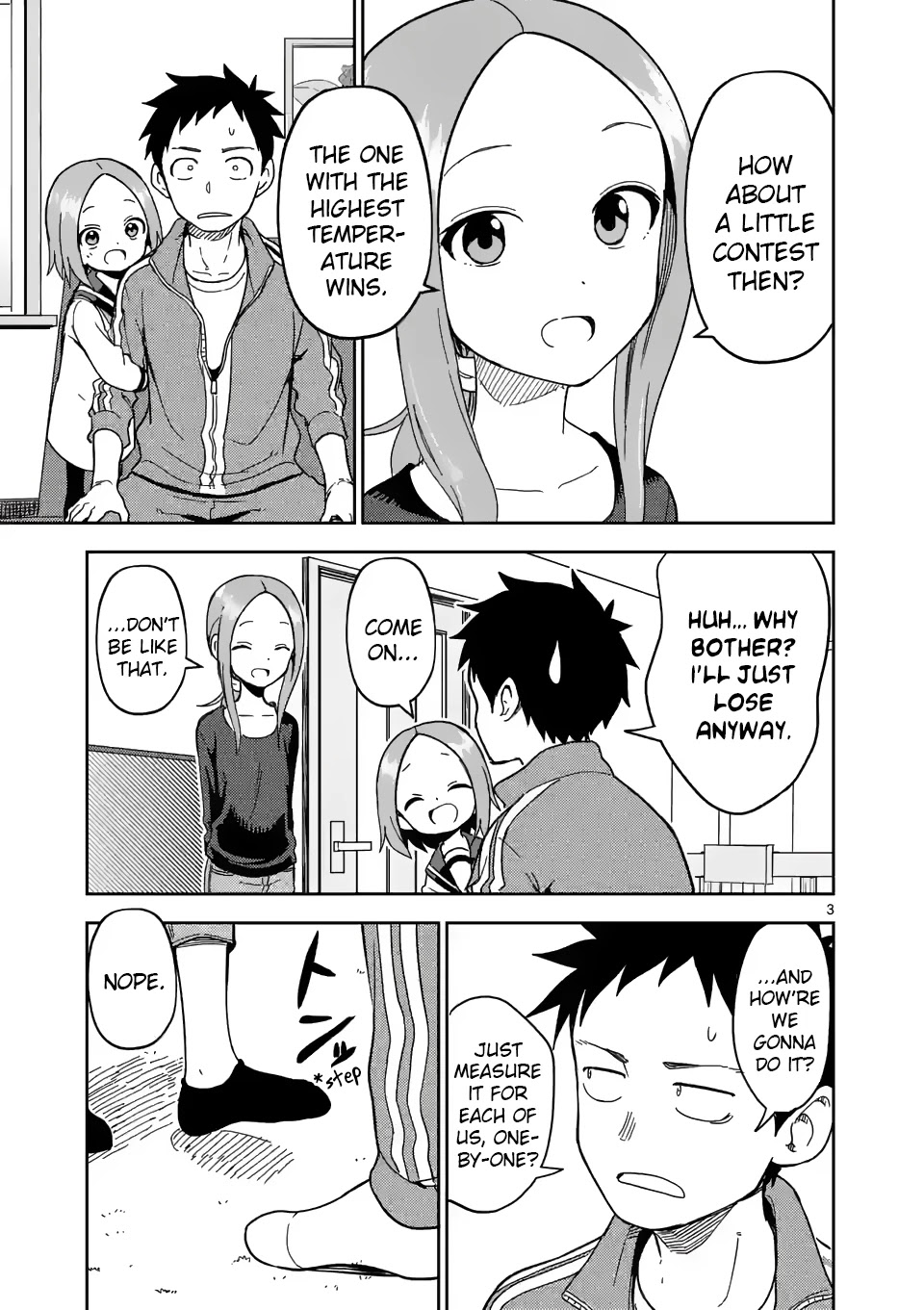 Karakai Jouzu no (Moto) Takagi-san chapter 203 - page 3