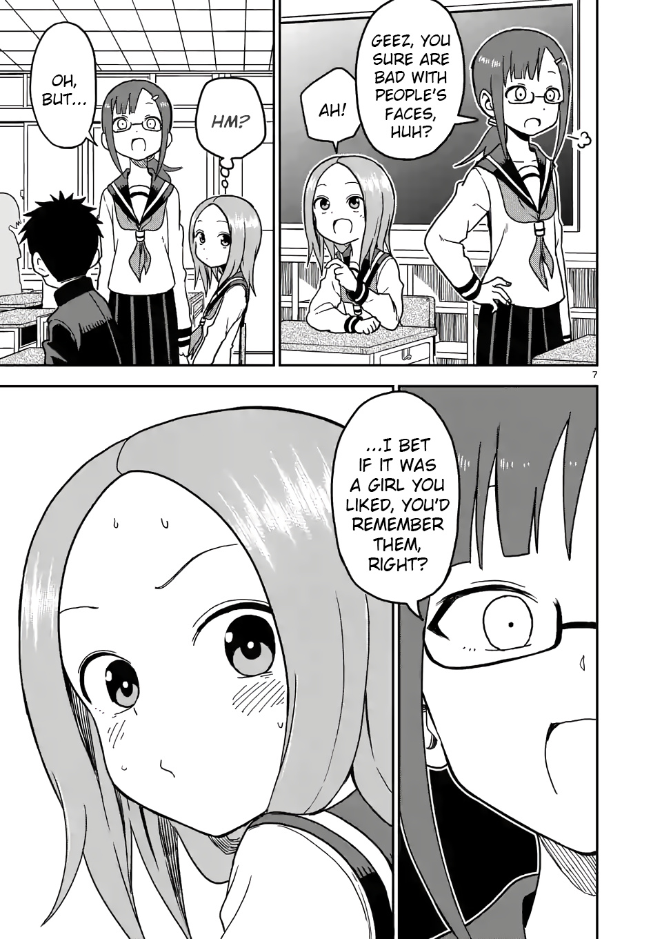 Karakai Jouzu no (Moto) Takagi-san chapter 100 - page 7