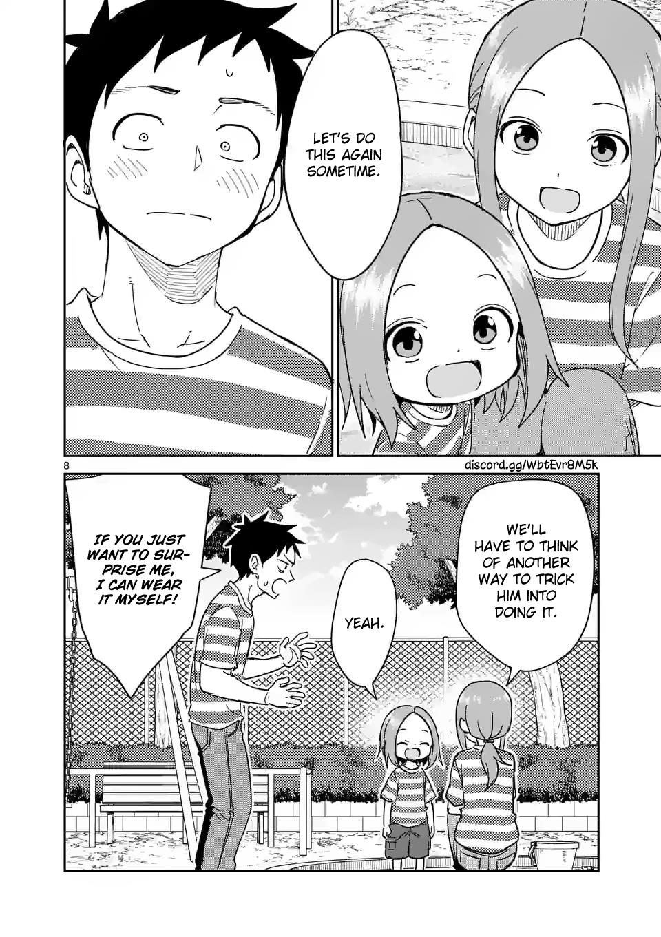 Karakai Jouzu no (Moto) Takagi-san chapter 289 - page 8