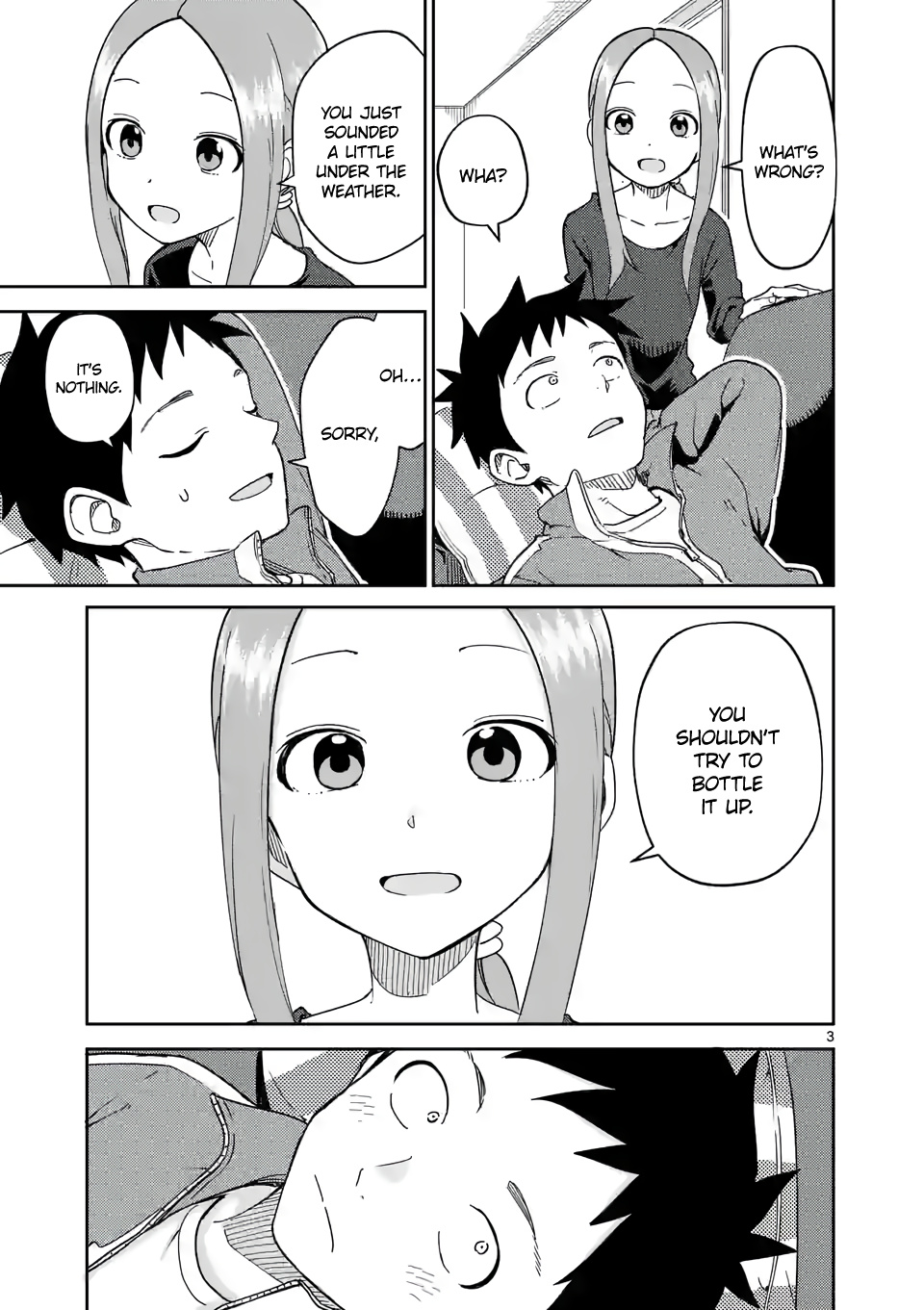 Karakai Jouzu no (Moto) Takagi-san chapter 254 - page 3