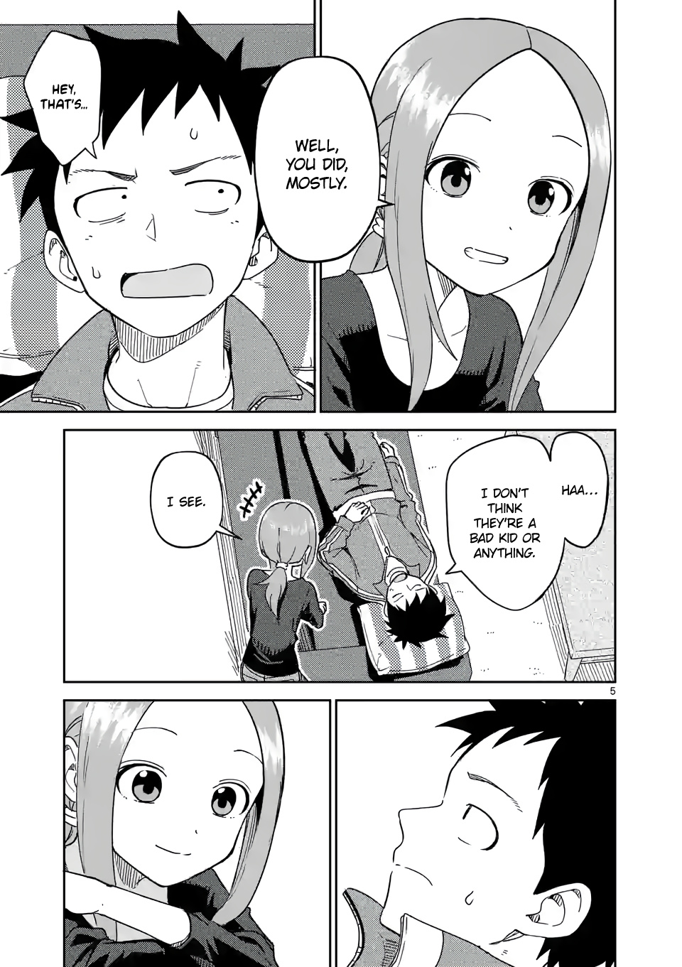 Karakai Jouzu no (Moto) Takagi-san chapter 254 - page 5