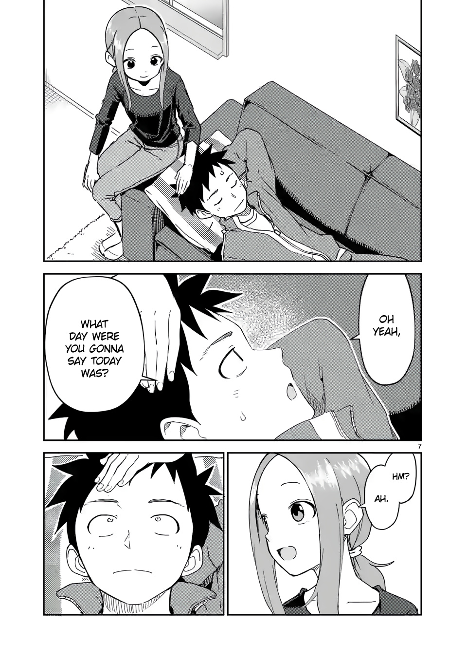 Karakai Jouzu no (Moto) Takagi-san chapter 254 - page 7