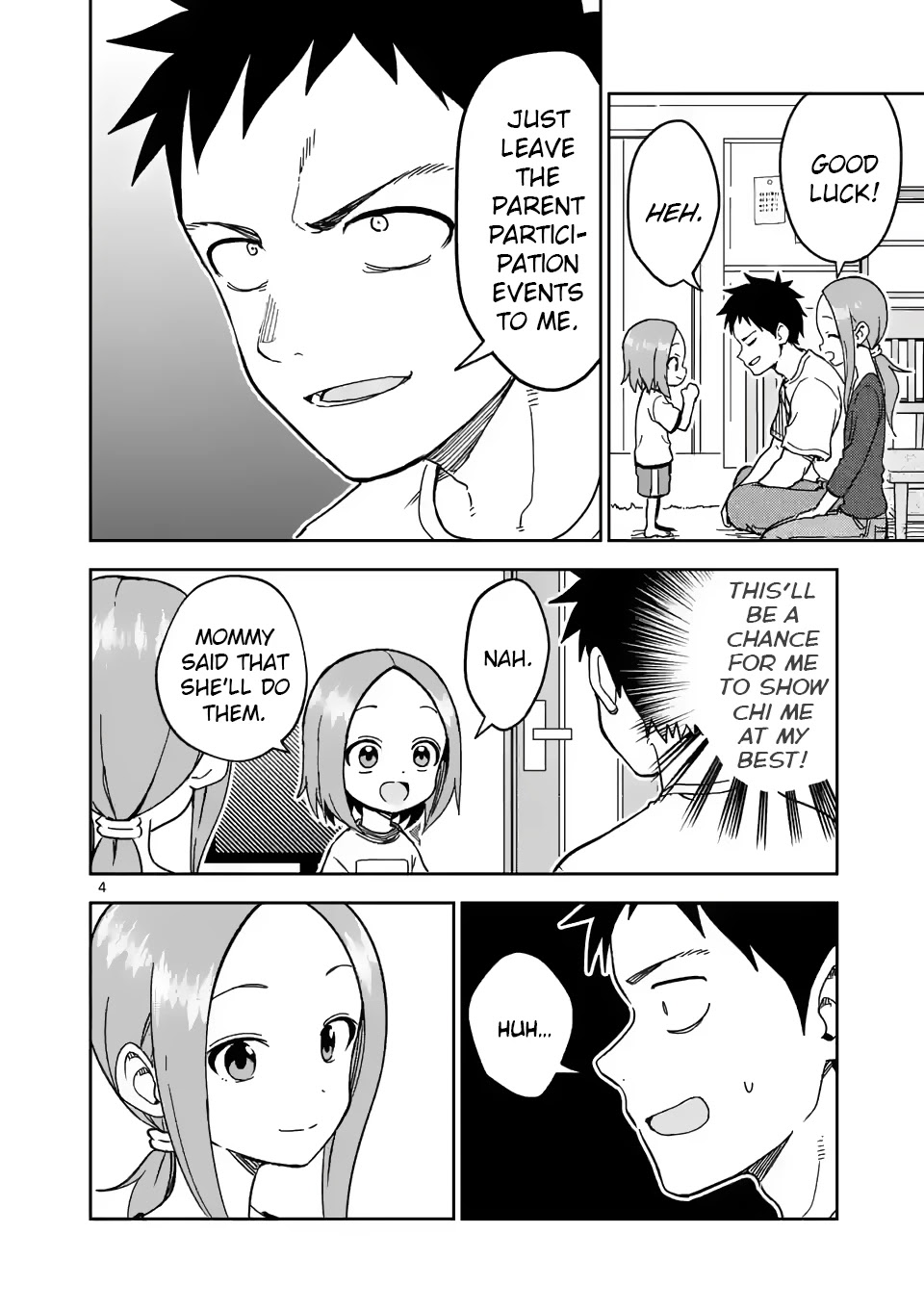 Karakai Jouzu no (Moto) Takagi-san chapter 204 - page 4