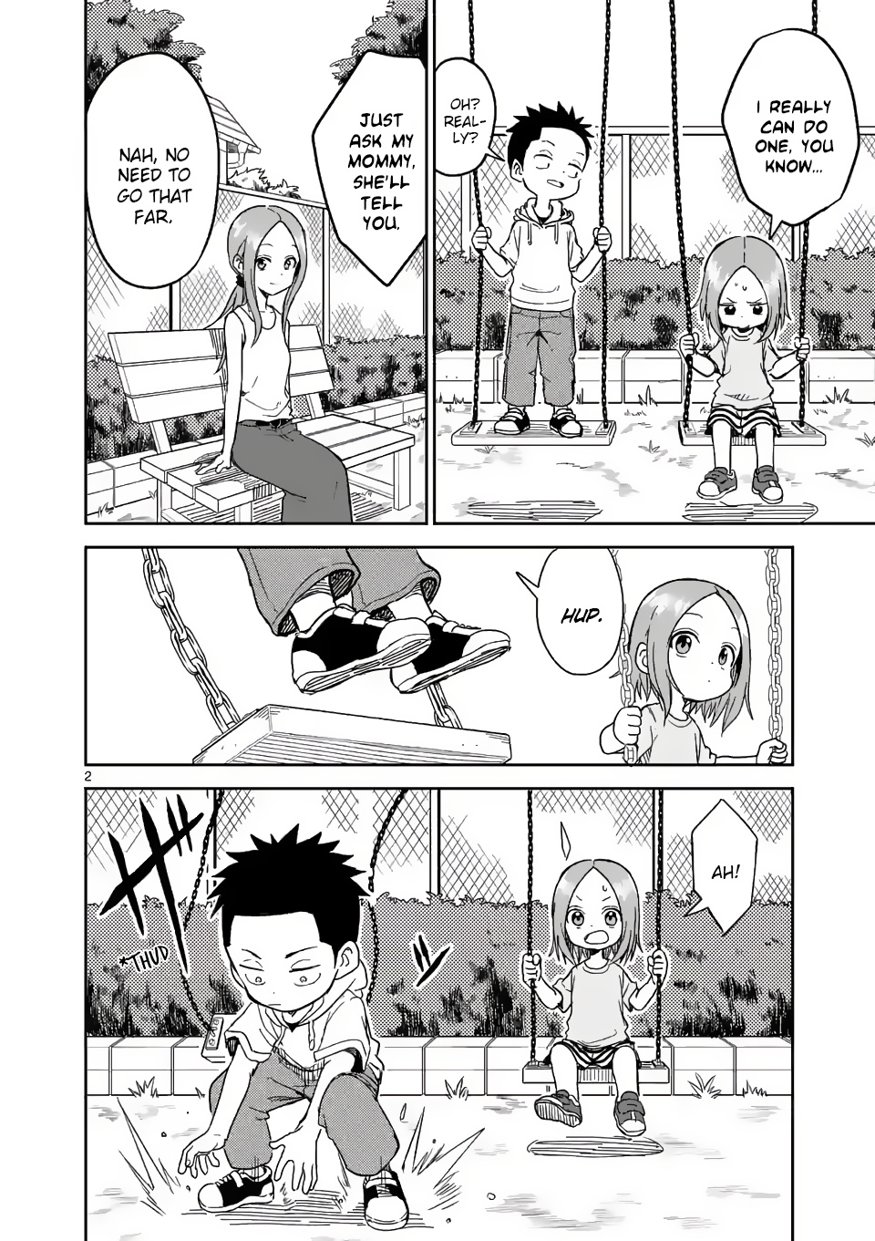 Karakai Jouzu no (Moto) Takagi-san chapter 154 - page 2
