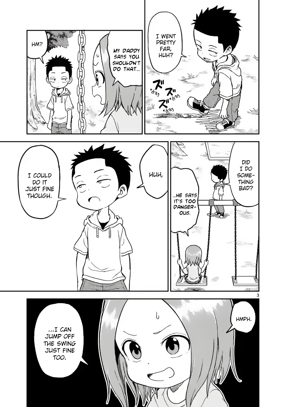 Karakai Jouzu no (Moto) Takagi-san chapter 154 - page 3