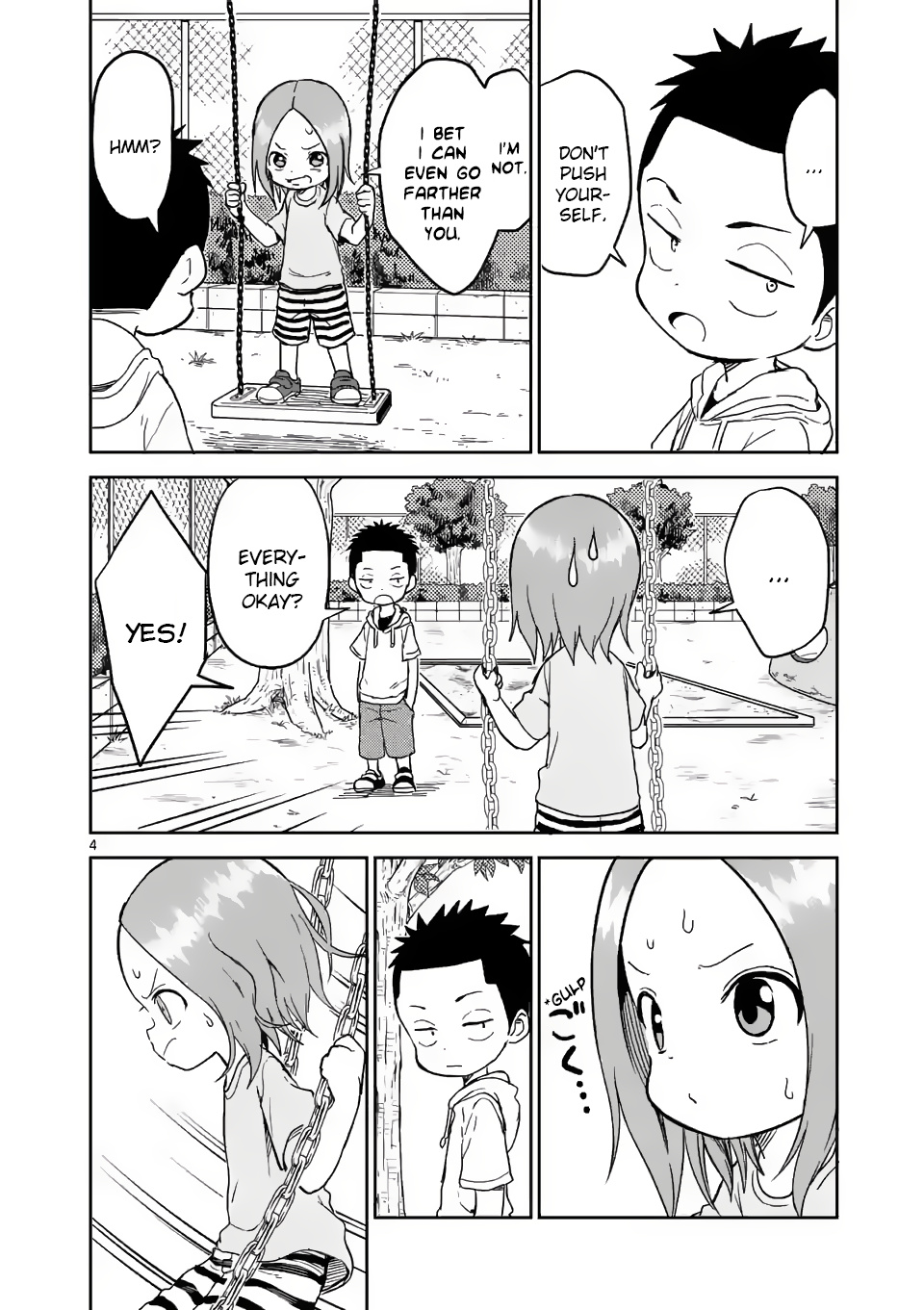 Karakai Jouzu no (Moto) Takagi-san chapter 154 - page 4