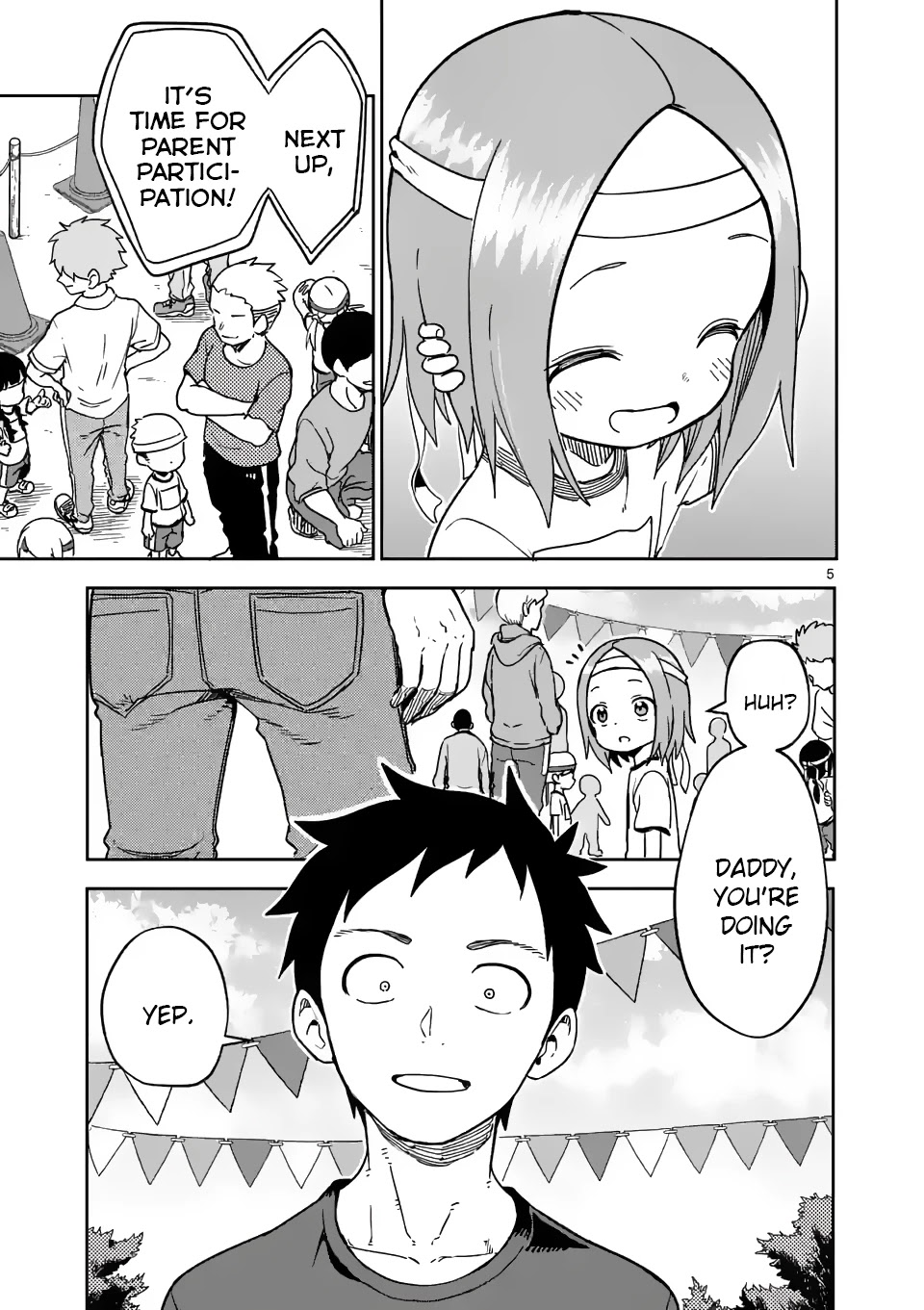 Karakai Jouzu no (Moto) Takagi-san chapter 205 - page 5