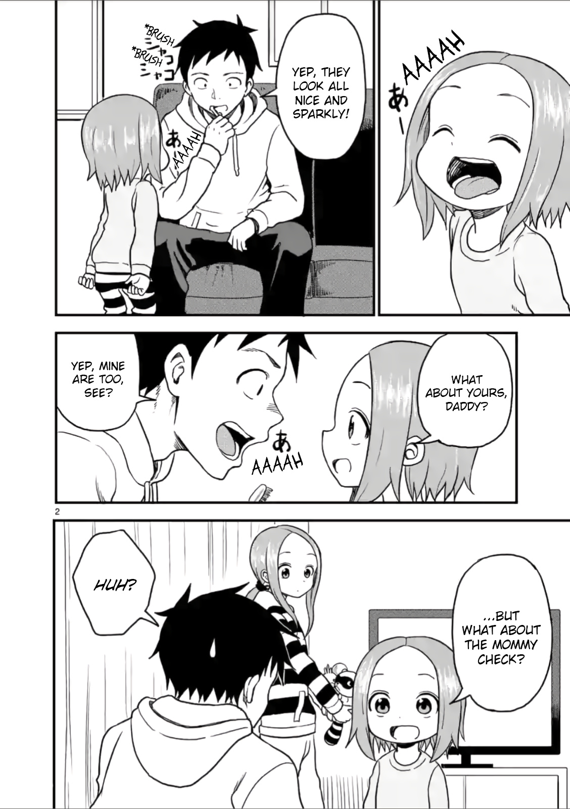 Karakai Jouzu no (Moto) Takagi-san chapter 28 - page 2