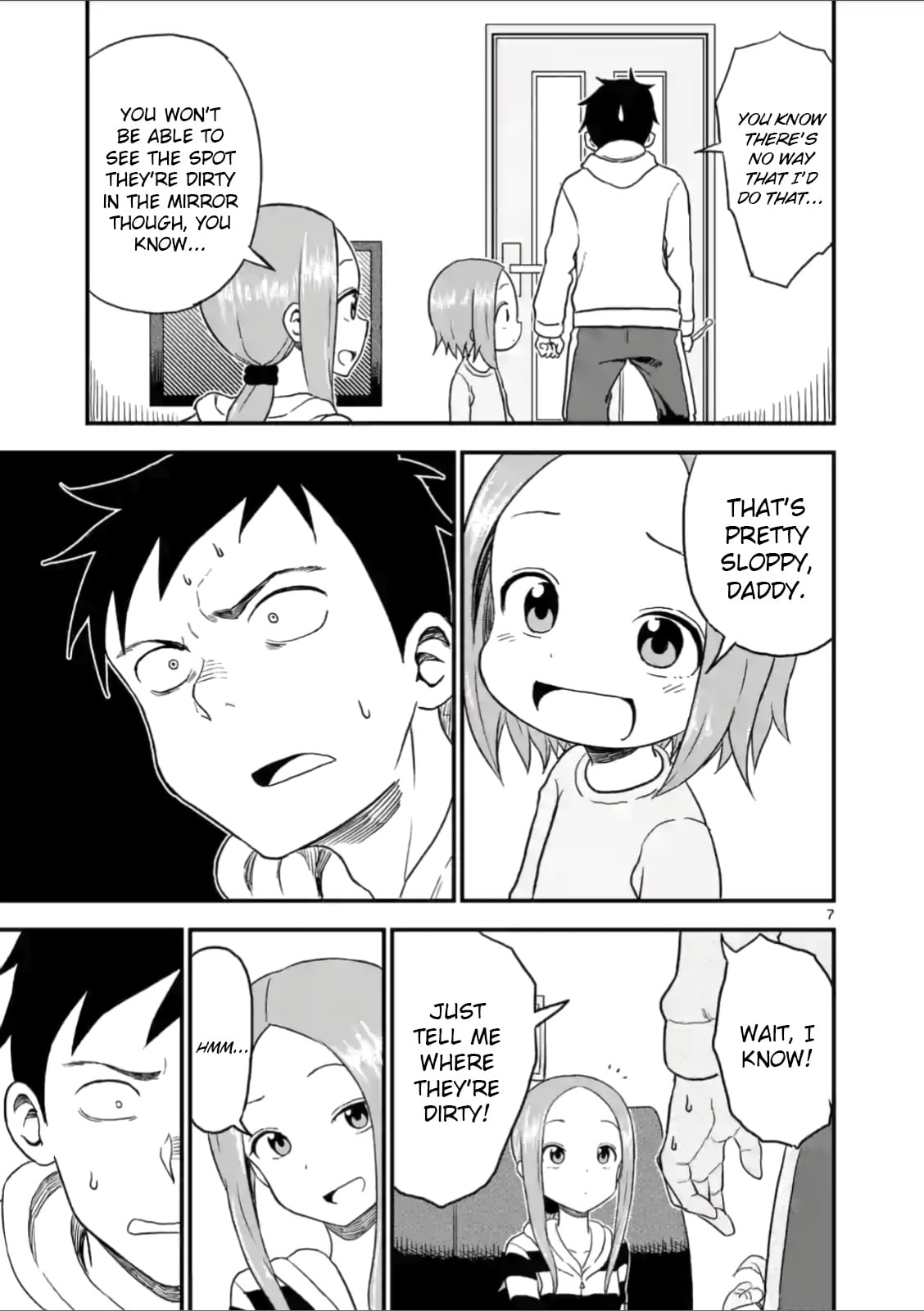 Karakai Jouzu no (Moto) Takagi-san chapter 28 - page 7