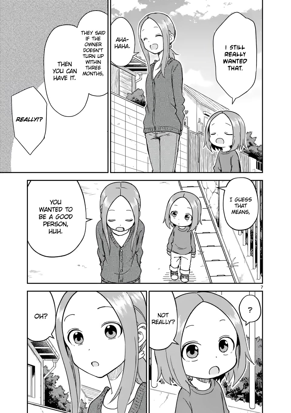 Karakai Jouzu no (Moto) Takagi-san chapter 255 - page 7