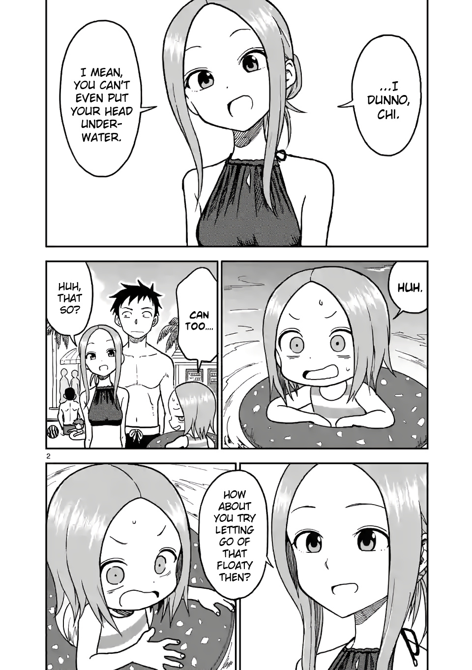 Karakai Jouzu no (Moto) Takagi-san chapter 102 - page 2