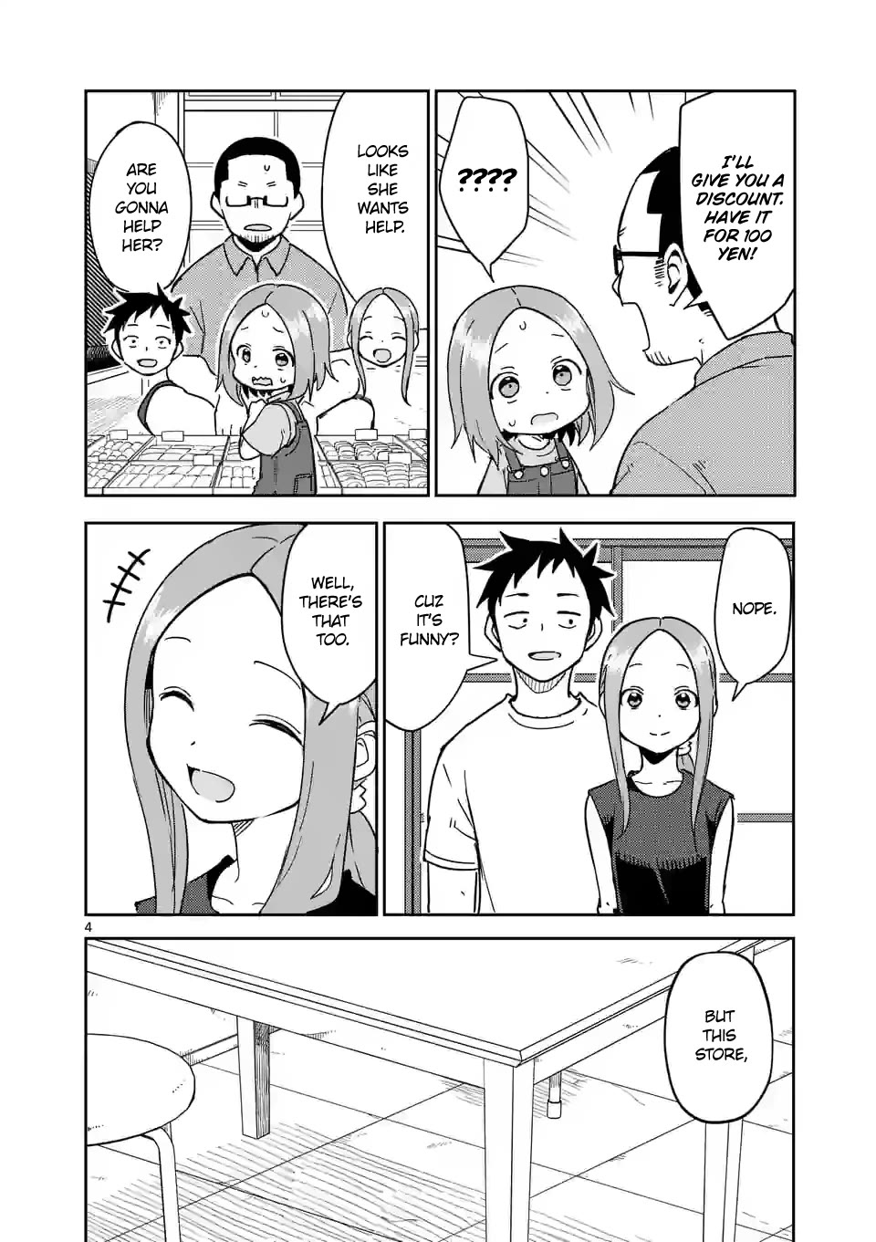 Karakai Jouzu no (Moto) Takagi-san chapter 291 - page 4