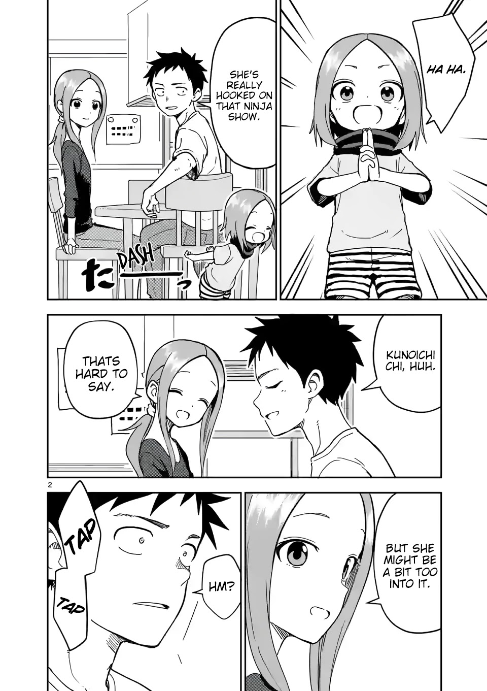 Karakai Jouzu no (Moto) Takagi-san Chapter 206 - page 2