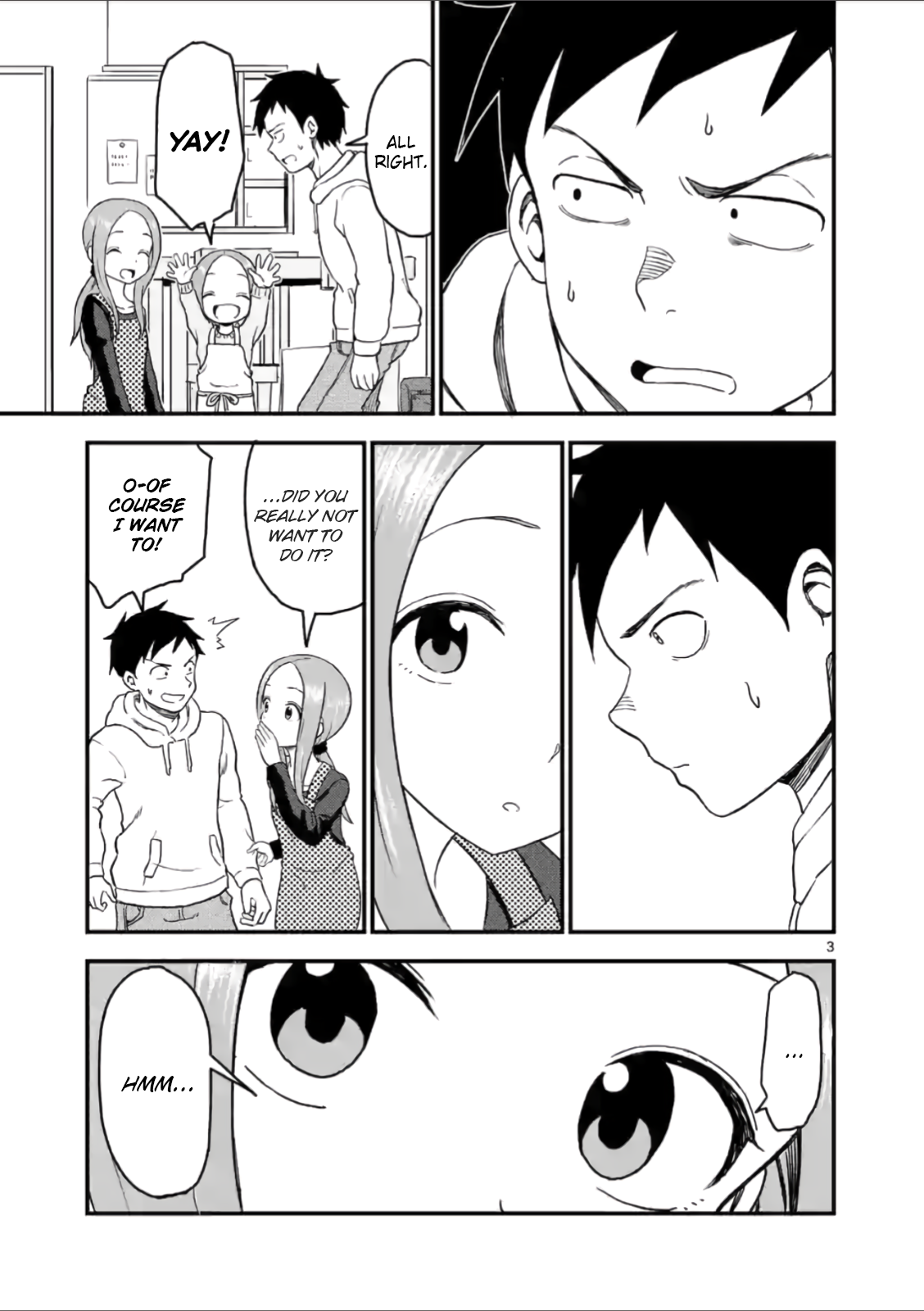 Karakai Jouzu no (Moto) Takagi-san Chapter 29 - page 3