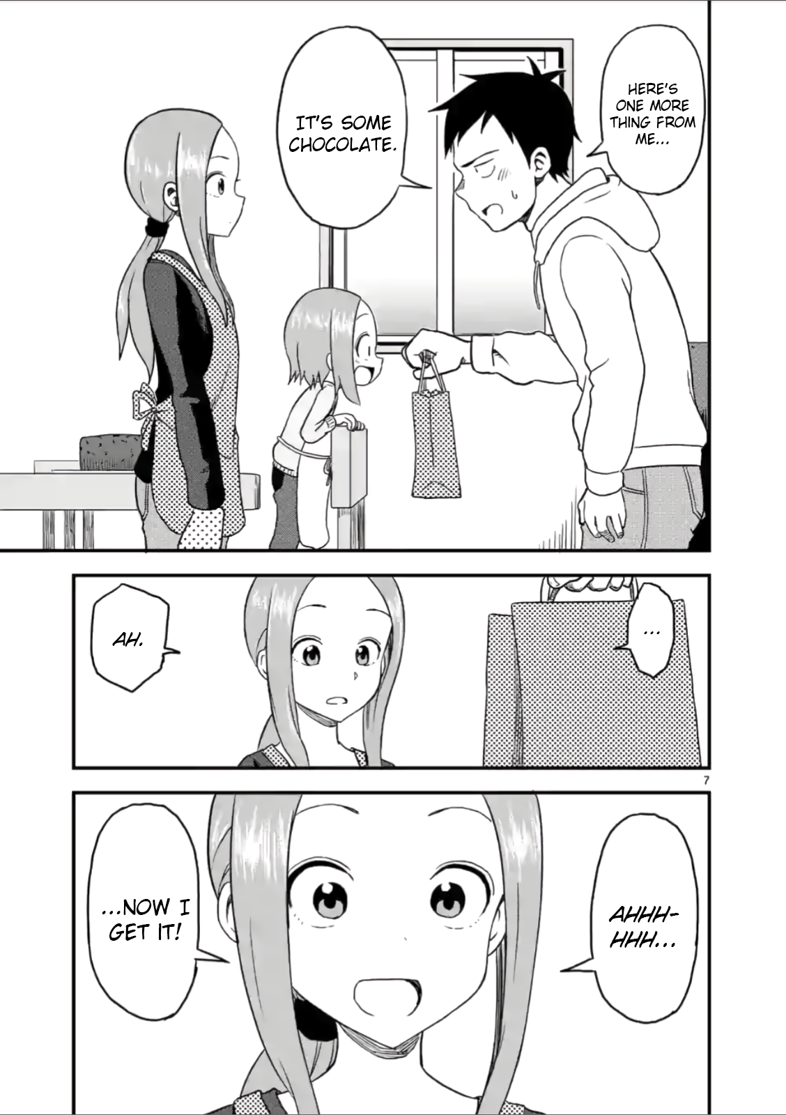 Karakai Jouzu no (Moto) Takagi-san Chapter 29 - page 7