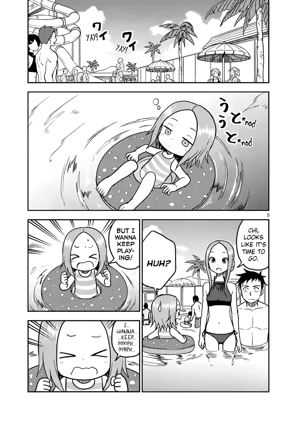 Karakai Jouzu no (Moto) Takagi-san chapter 103 - page 5