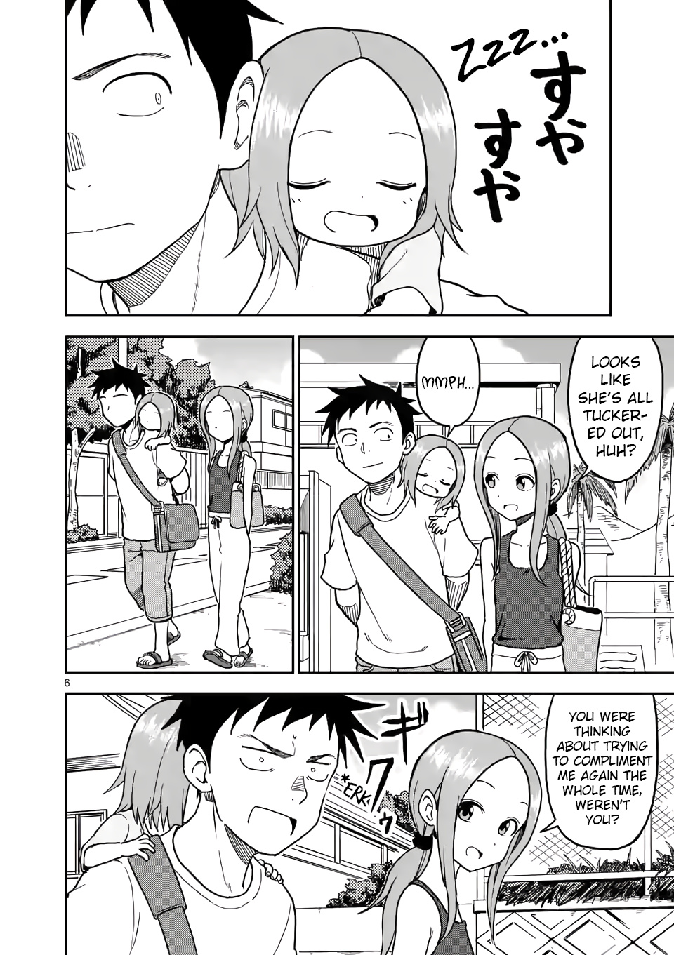 Karakai Jouzu no (Moto) Takagi-san chapter 103 - page 6