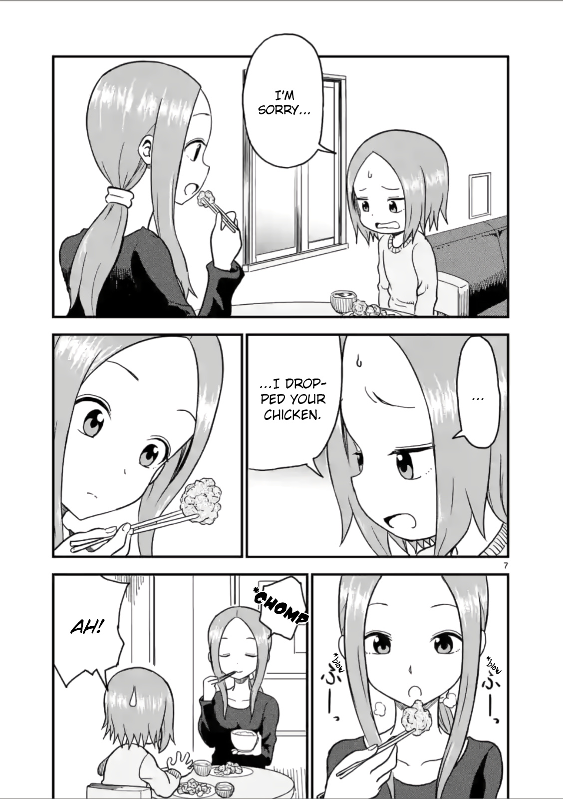 Karakai Jouzu no (Moto) Takagi-san chapter 30 - page 7