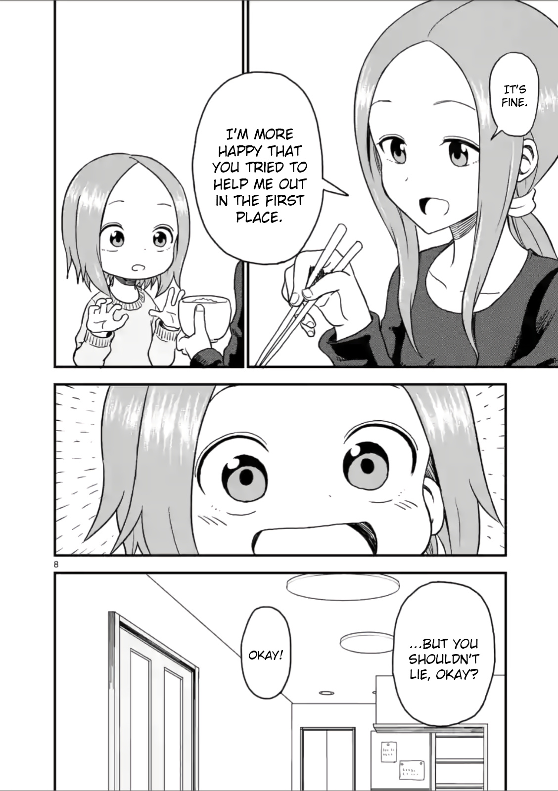Karakai Jouzu no (Moto) Takagi-san chapter 30 - page 8