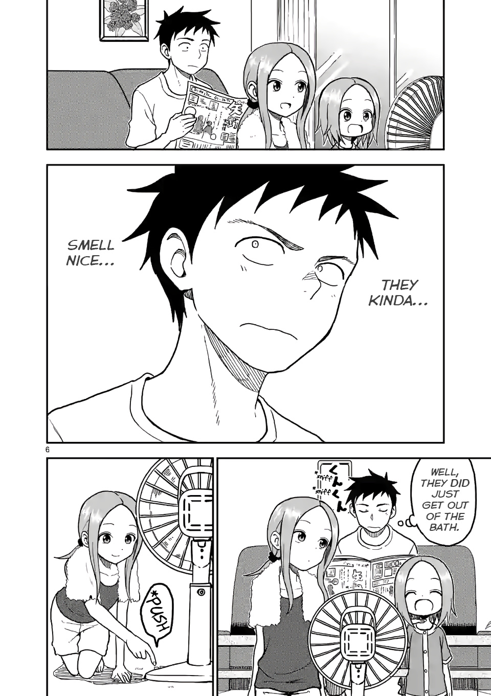 Karakai Jouzu no (Moto) Takagi-san chapter 104 - page 6