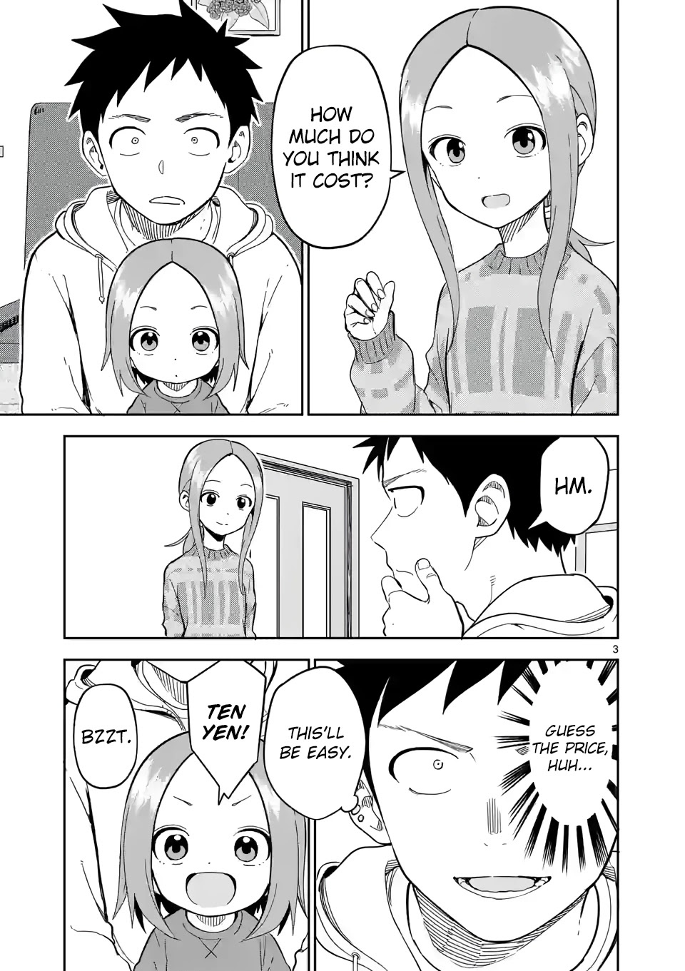 Karakai Jouzu no (Moto) Takagi-san chapter 208 - page 3