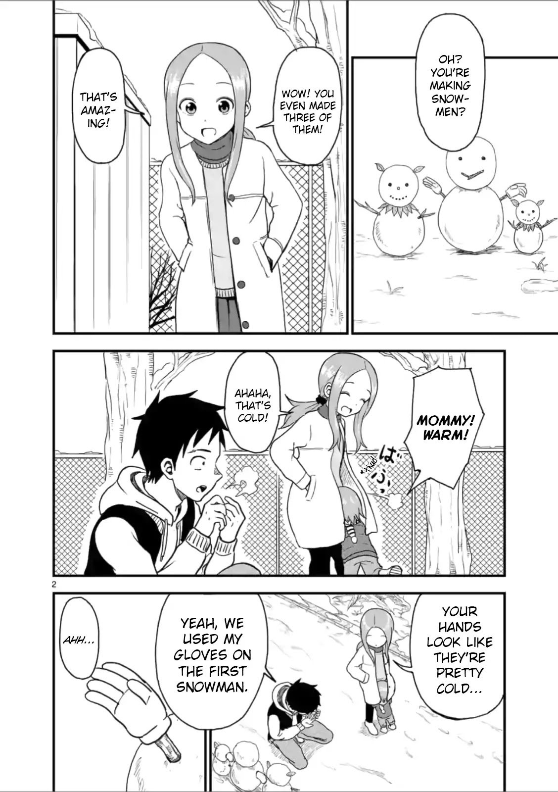 Karakai Jouzu no (Moto) Takagi-san chapter 31 - page 2
