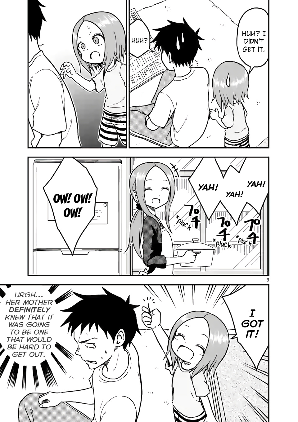 Karakai Jouzu no (Moto) Takagi-san chapter 105 - page 3