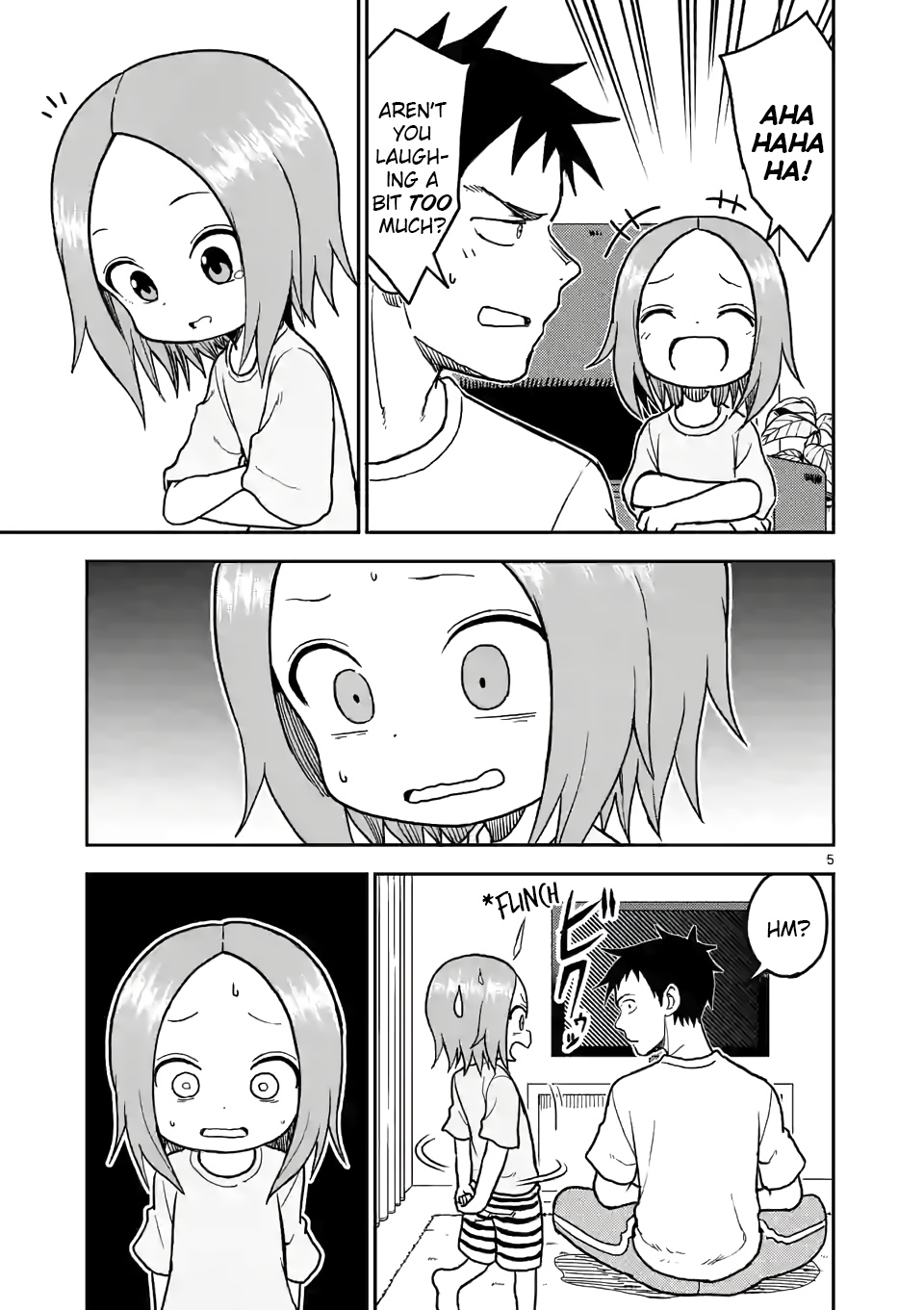 Karakai Jouzu no (Moto) Takagi-san chapter 105 - page 5