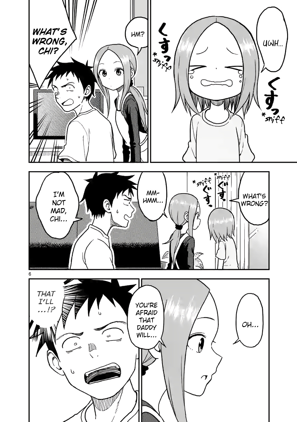 Karakai Jouzu no (Moto) Takagi-san chapter 105 - page 6