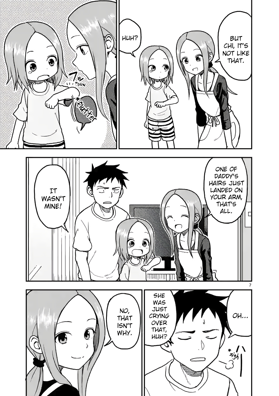 Karakai Jouzu no (Moto) Takagi-san chapter 105 - page 7