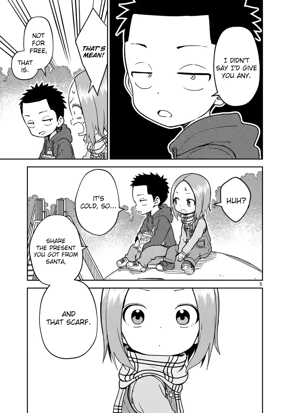 Karakai Jouzu no (Moto) Takagi-san chapter 209 - page 5
