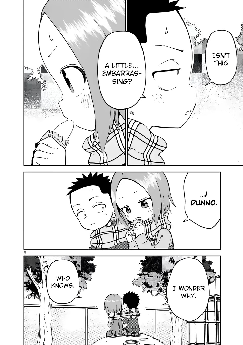 Karakai Jouzu no (Moto) Takagi-san chapter 209 - page 8