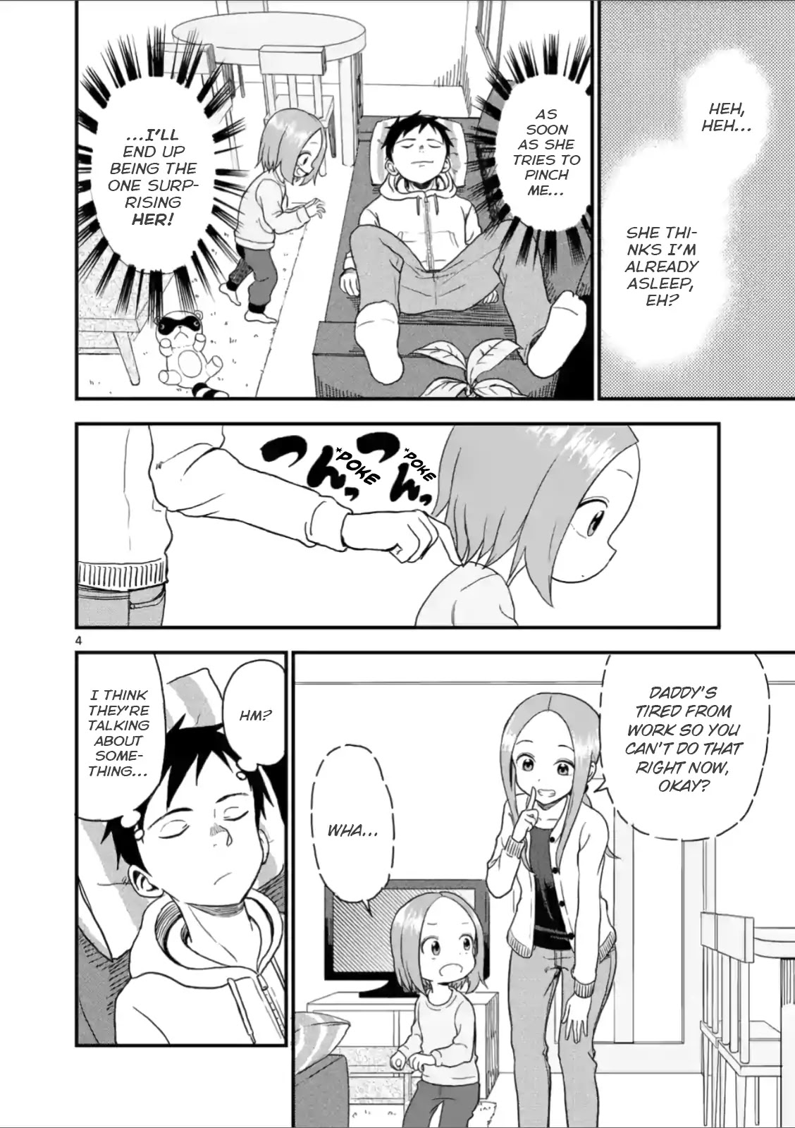 Karakai Jouzu no (Moto) Takagi-san chapter 32 - page 4