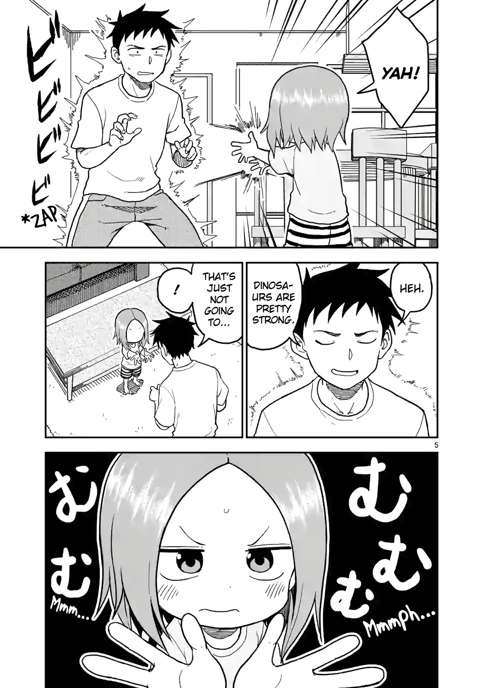 Karakai Jouzu no (Moto) Takagi-san chapter 106 - page 5