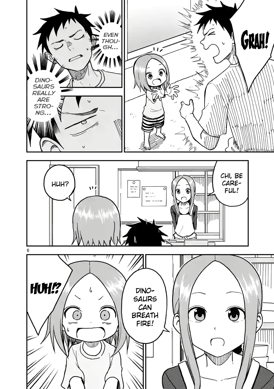Karakai Jouzu no (Moto) Takagi-san chapter 106 - page 6