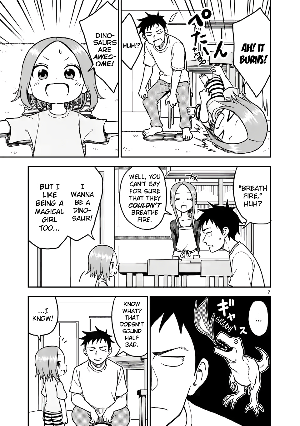 Karakai Jouzu no (Moto) Takagi-san chapter 106 - page 7