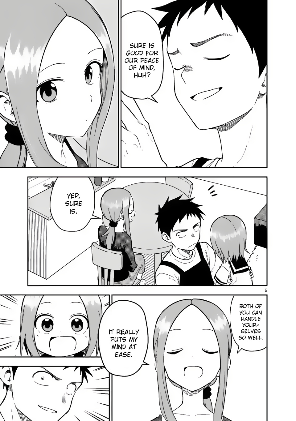 Karakai Jouzu no (Moto) Takagi-san chapter 158 - page 5