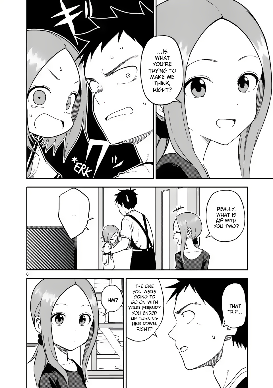 Karakai Jouzu no (Moto) Takagi-san chapter 158 - page 6