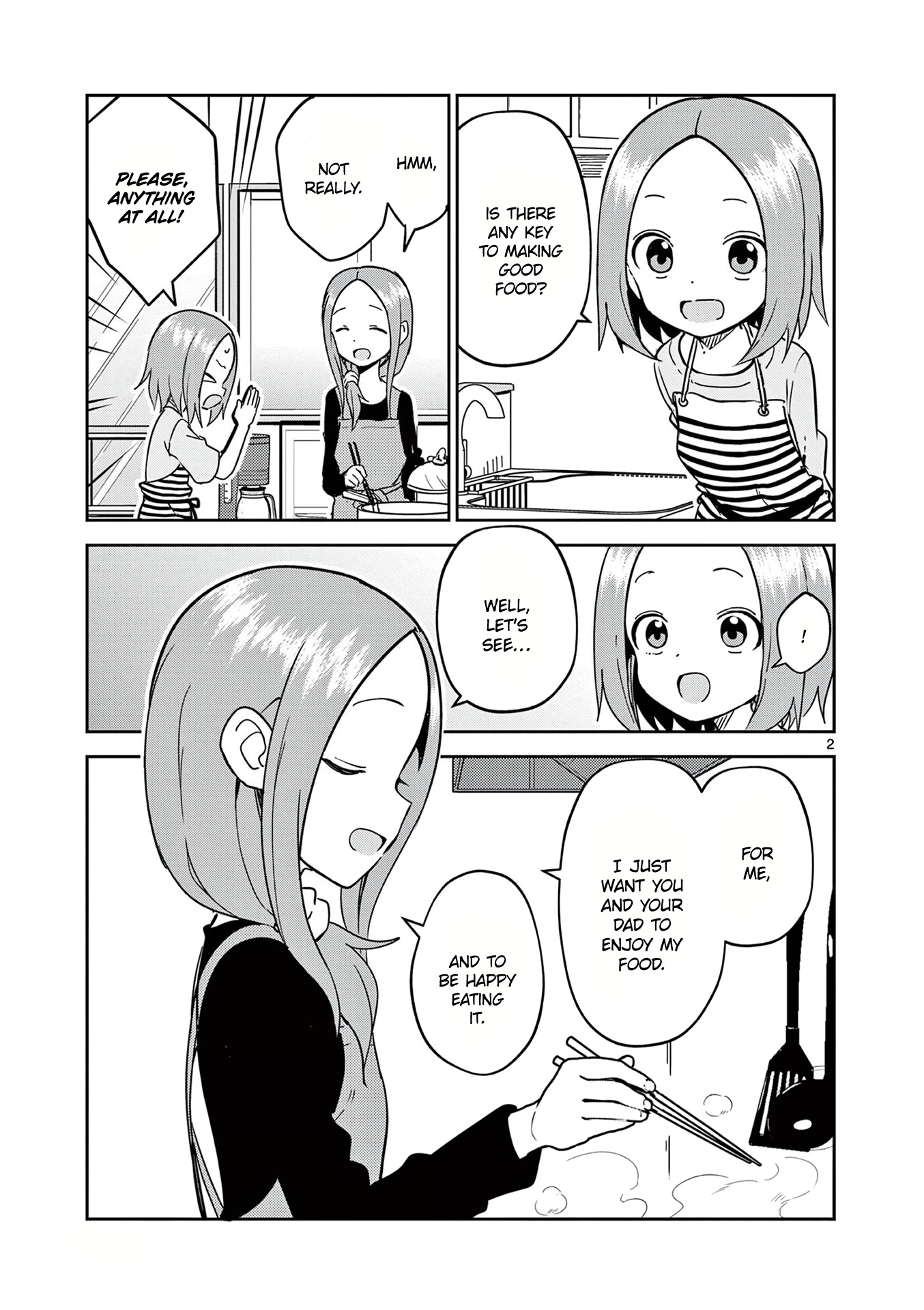 Karakai Jouzu no (Moto) Takagi-san chapter 209.5 - page 2